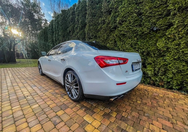 Maserati Ghibli cena 119999 przebieg: 63000, rok produkcji 2014 z Żagań małe 781